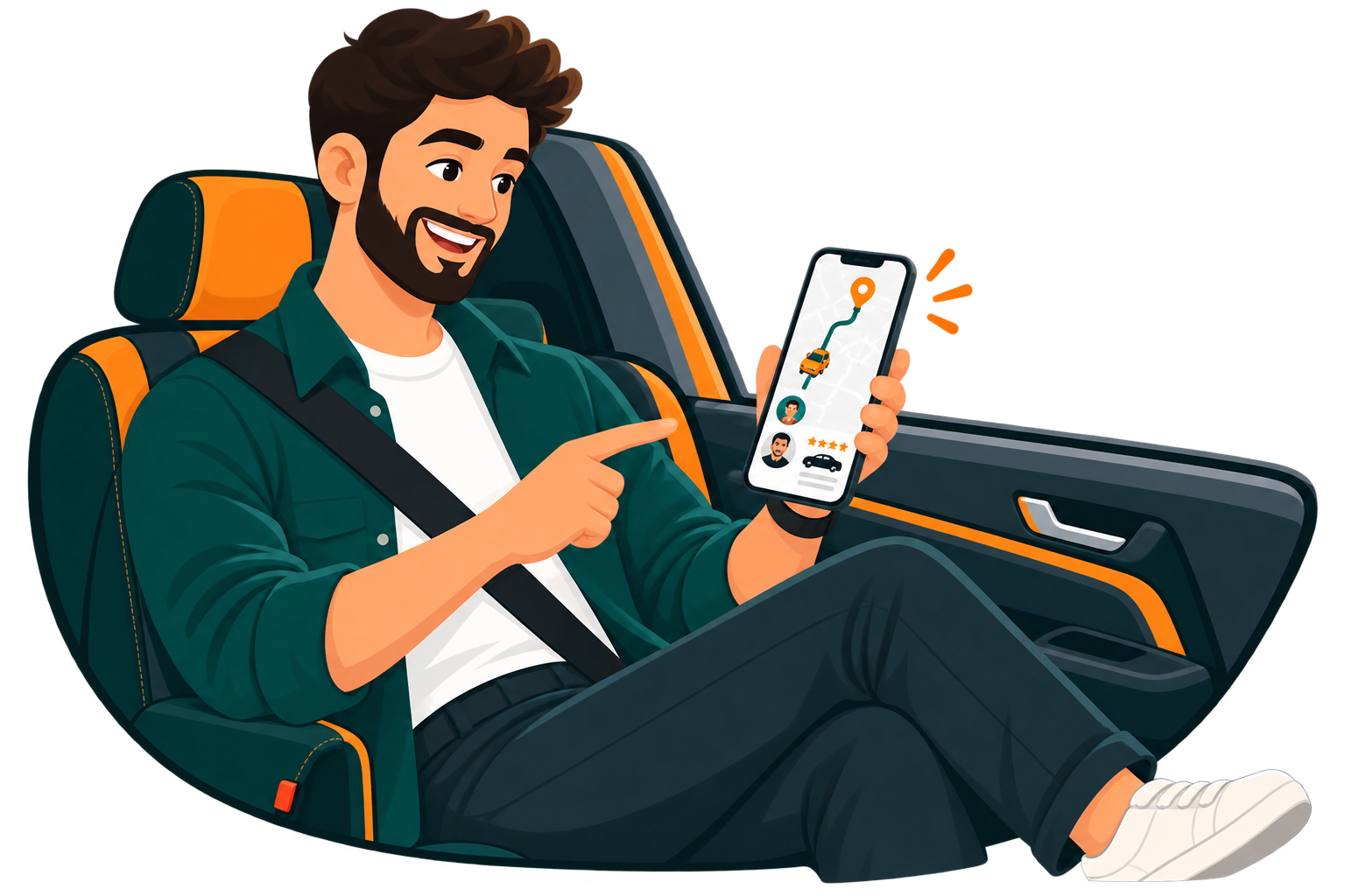 تطبيق MOVA للركاب